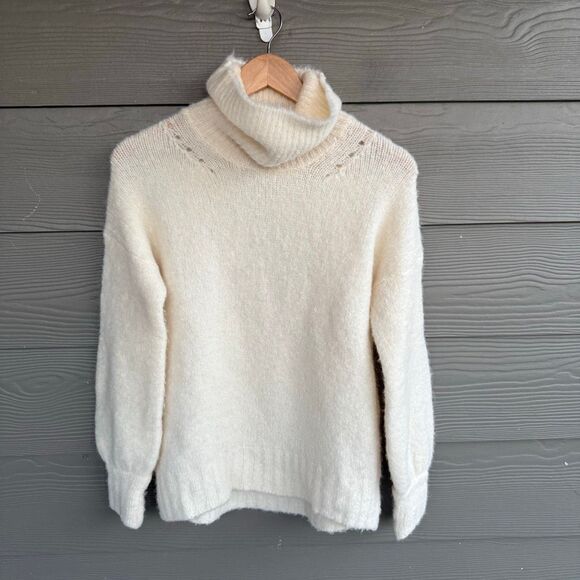 J Crew alpaca blend turtleneck sweater - Picture 1 of 5